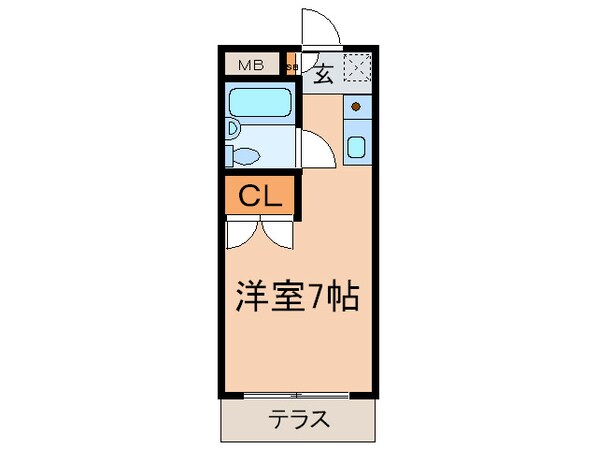 ラピュタ浜田山の物件間取画像